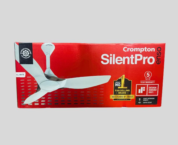 Crompton BLDC Ceiling Fan Silent Pro Enso 40watts 3 Blade All White-5